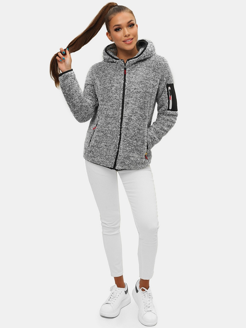 Veste Femme Gris OZONEE JS/KSW7002