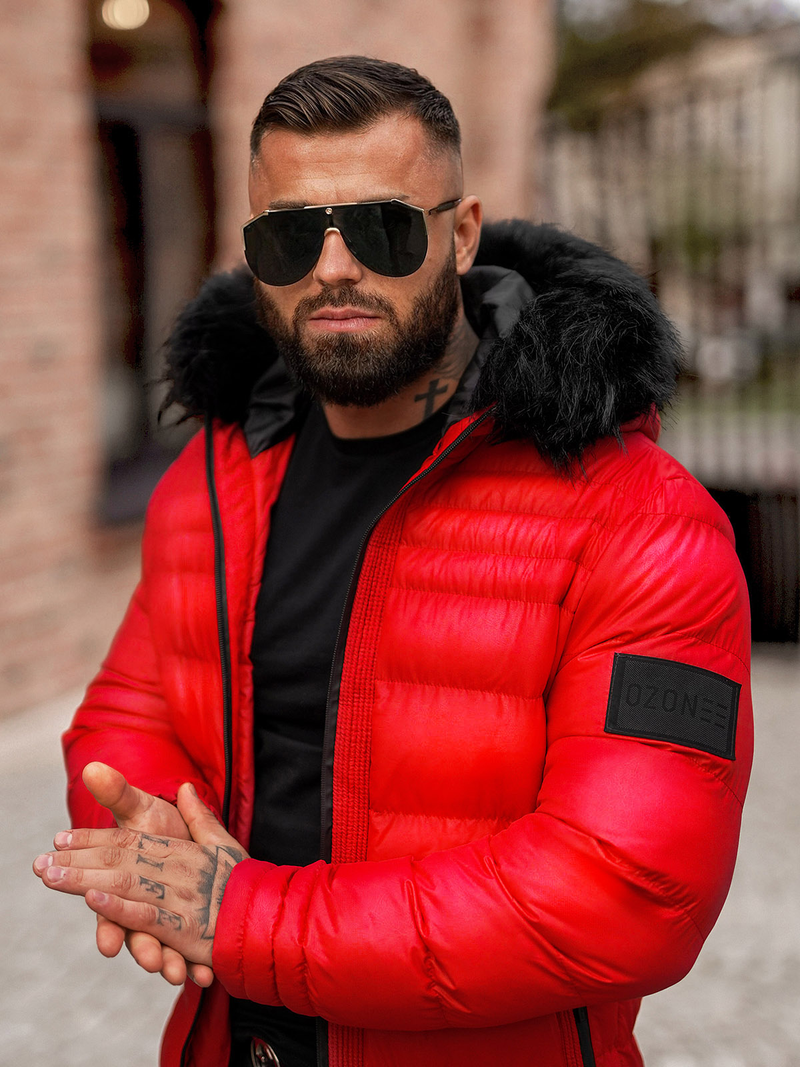 Veste Homme Rouge OZONEE O/M801Z