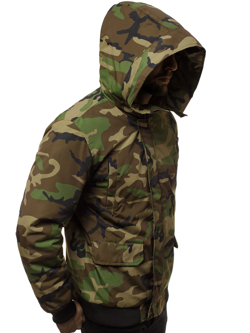 Veste Homme Camo Vert OZONEE JS/2019005