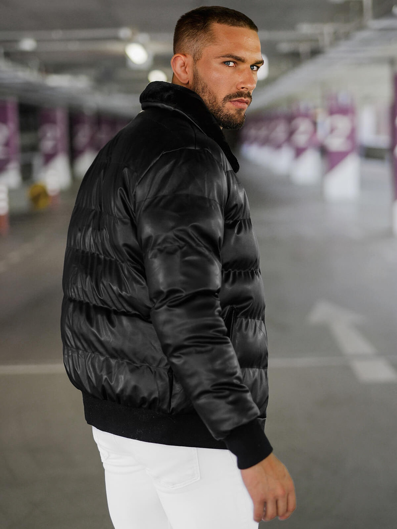 Veste Homme Noir OZONEE O/M795Z