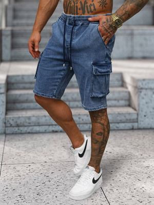 Shorts en Jean Homme Bleu OZONEE NB/MP0313B
