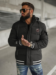 Veste homme noir OZONEE JS/57M7501/392Z