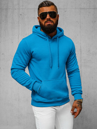 Sweatshirt Homme Bleu Ciel OZONEE JS/2009Z