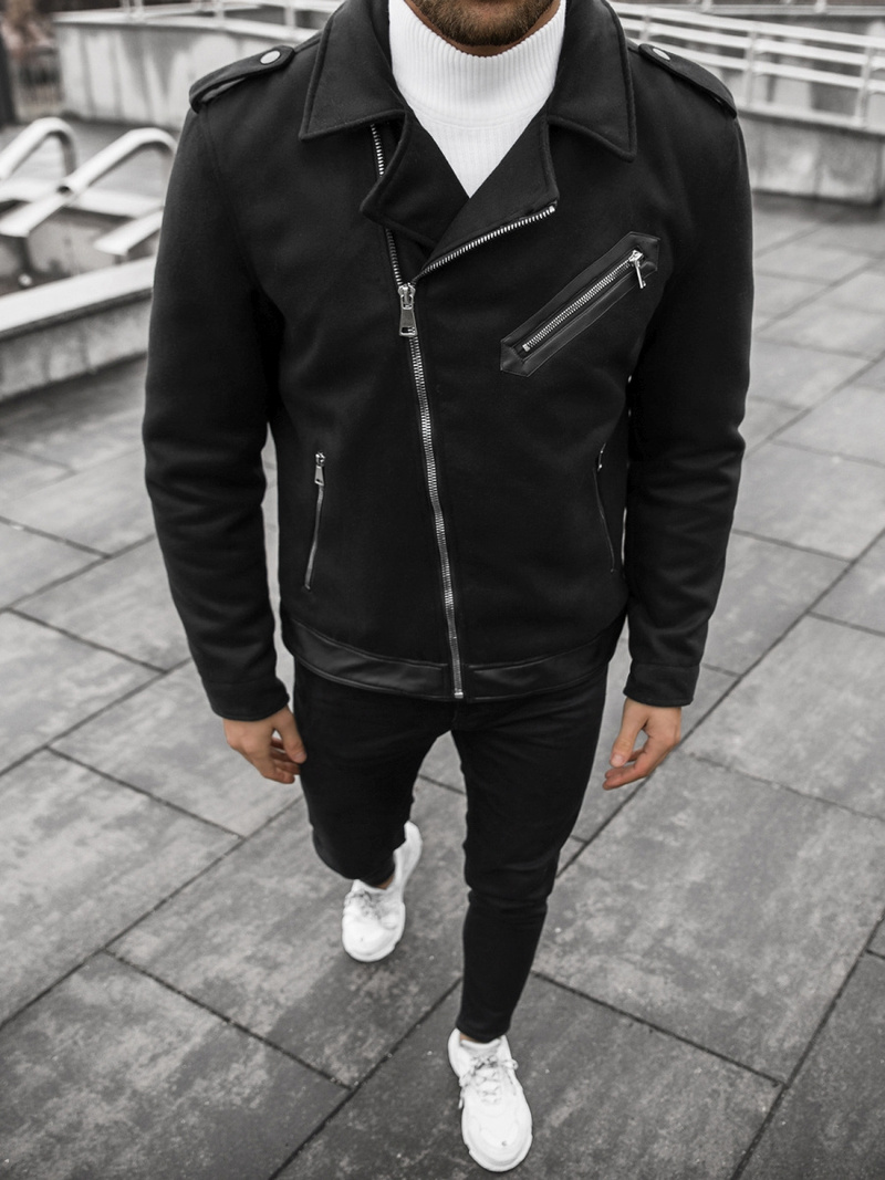 Veste Homme Noir OZONEE JS/M15501
