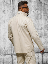 Veste Homme Beige OZONEE O/G3035