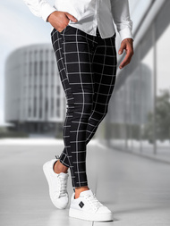 Pantalon Chino Homme Noir OZONEE O/P4009Z