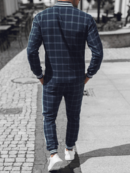 Ensemble homme - veste et pantalon chino Bleu foncé OZONEE O/5558/21