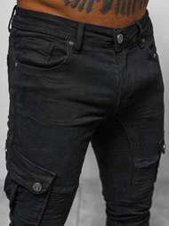 Pantalon Jogger Homme Noir OZONEE O/E6979N