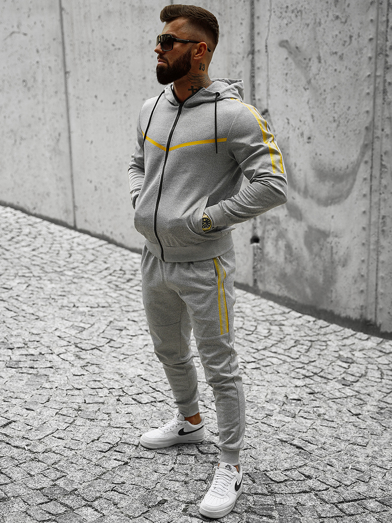 Survêtement Homme Gris OZONEE JS/C8117
