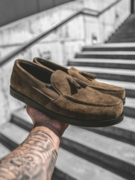 Chaussures Slip-on Homme Marron O/KN07