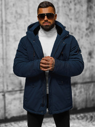 Veste Homme Bleu Foncé OZONEE JS/5M718/215