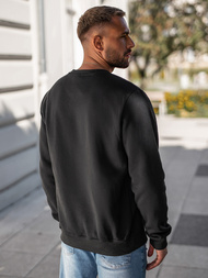 Sweatshirt Homme Noir OZONEE JS/8B1761/3