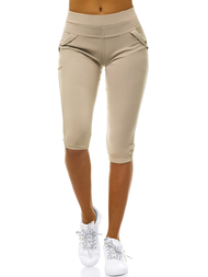 Legging femme Beige OZONEE JS/1041/B8