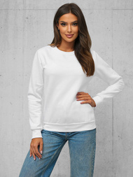 Sweat Femme Blanc OZONEE JS/W01Z