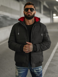 Veste homme noir OZONEE JS/31M5003Z