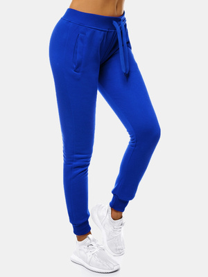 Pantalon de survêtement pour femmes Bleu de cobalt OZONEE JS/CK01