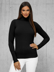 Pullover Femme Noir OZONEE JS/8009/9