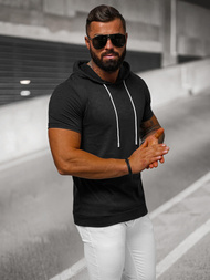 T-shirt Homme Noir OZONEE JS/8T955/3