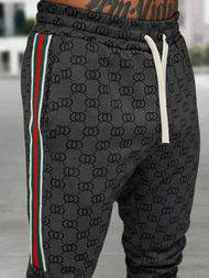 Survêtement Homme Noir OZONEE O/FF5111AB