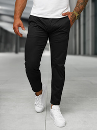 Pantalon Homme Noir OZONEE BL/SK222/1