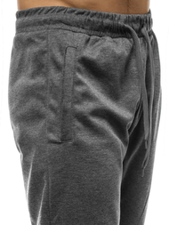Pantalon de survêtement Homme Gris foncé OZONEE JS/JZ11001