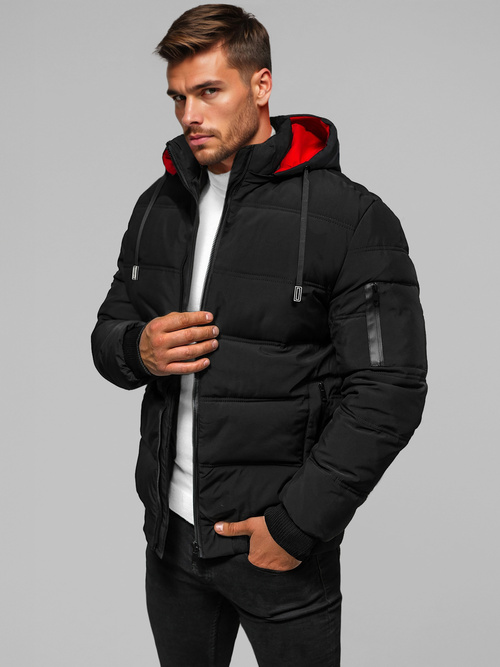 Veste Homme Noir OZONEE JS/31M5003/B