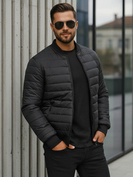 Veste Homme Noir OZONEE JS/MY02Z