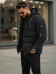 Veste homme noir OZONEE JS/57M7502/392Z