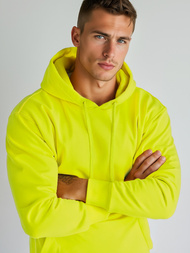 Sweatshirt Homme Néon Jaune OZONEE JS/2009Z