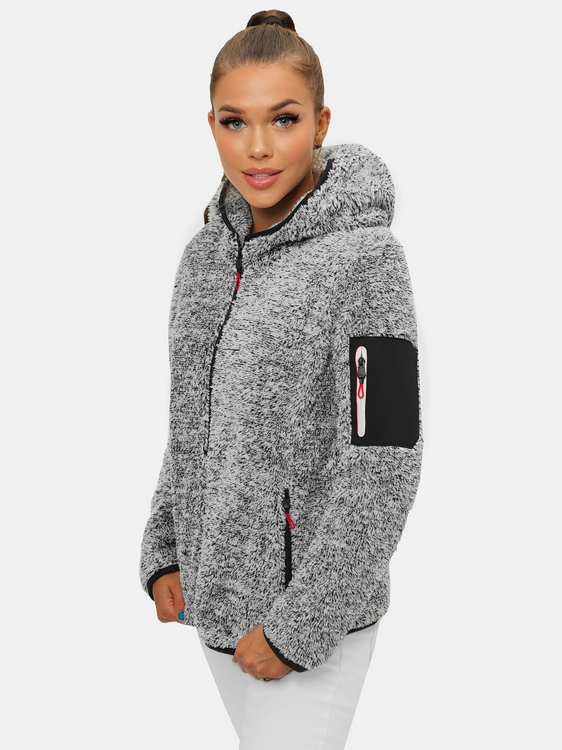 Veste Femme Gris OZONEE JS/KSW7002