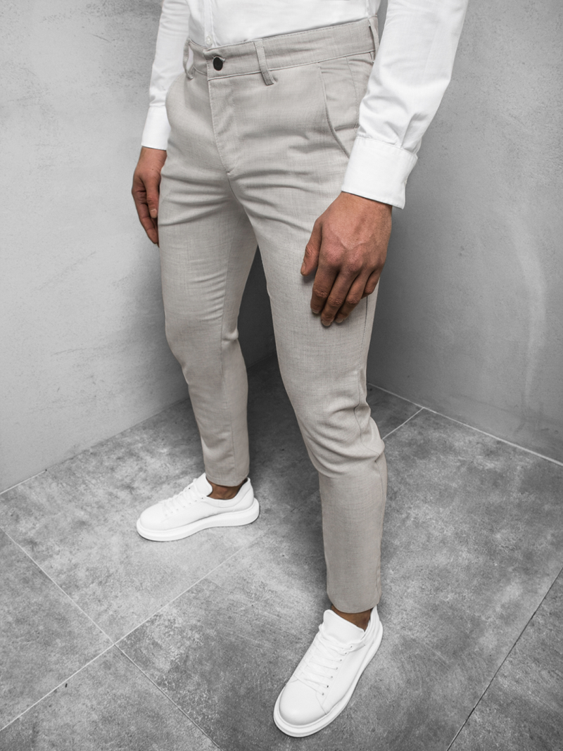 Pantalon Homme Gris OZONEE DJ/5503