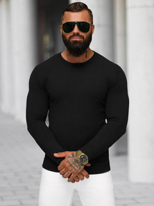 Pullover Homme Noir OZONEE NB/MMB602/4Z