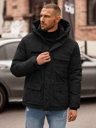 Veste D'hiver Noir OZONEE JS/31M5018Z