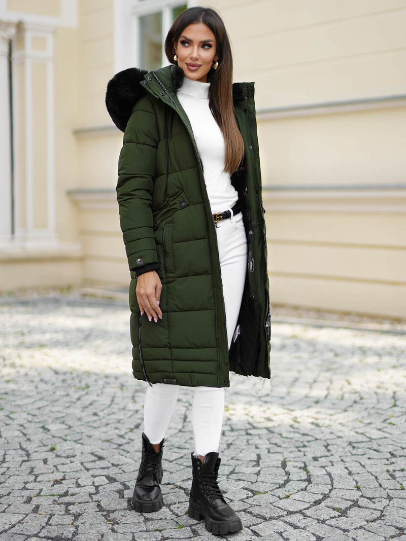 Veste femme kaki OZONEE O/W377Z