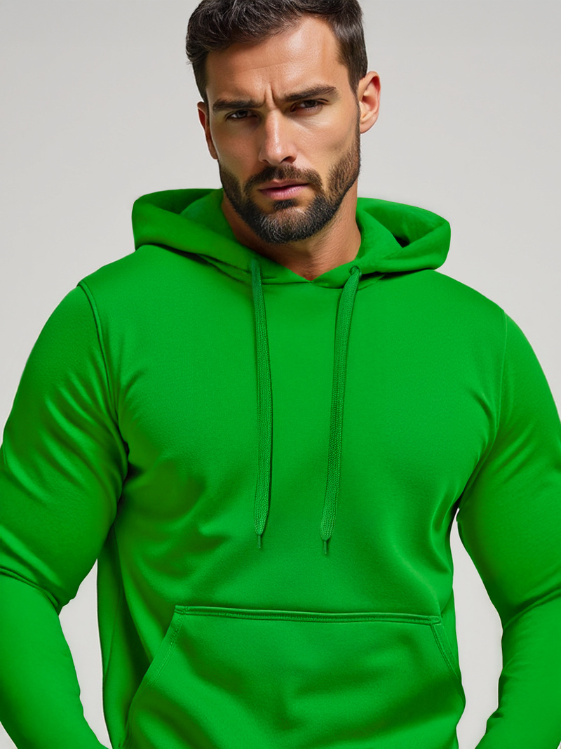 Sweatshirt Homme Vert OZONEE JS/2009Z