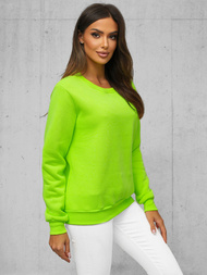 Sweat Femme Néon Vert OZONEE JS/W01Z