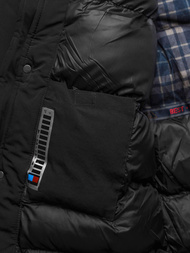 Veste Homme Noir OZONEE JS/5M718/392