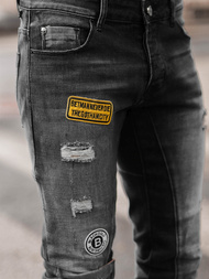 Jean Homme Noir OZONEE NB/MP0047NZ