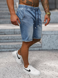 Shorts en Jean Homme Bleu Clair OZONEE NB/MP0314BC