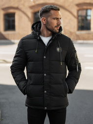 Veste homme noir OZONEE JS/57M7503/392Z