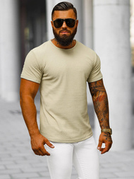 T-shirt Homme Beige OZONEE O/7766T
