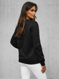 Sweat femme noir OZONEE JS/W01Z
