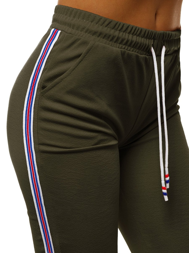 Pantalon de survêtement pour femme Kaki OZONEE JS/1021/B7