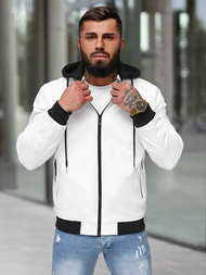 Veste Homme Blanc OZONEE JS/62M9502/281