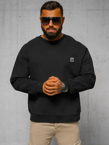 Sweatshirt Noir OZONEE O/SWE23049Z