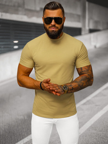 T-shirt Homme Beige OZONEE NB/MT3001