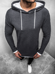 Sweatshirt Homme Gris foncé OZONEE O/1252Z