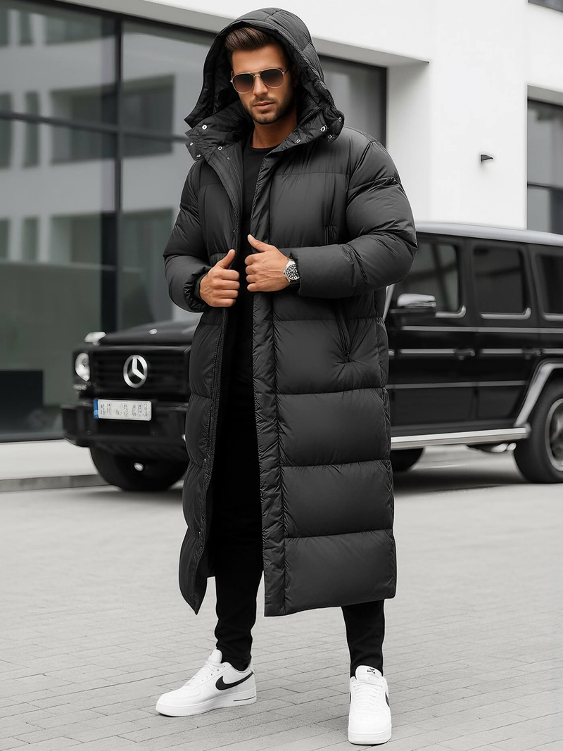 Veste Homme Noir OZONEE O/M3202Z