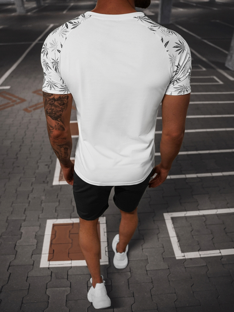 Survêtement Homme Blanc et Noir OZONEE O/HM760