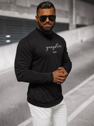 Sweatshirt Homme Noir OZONEE O/B7548